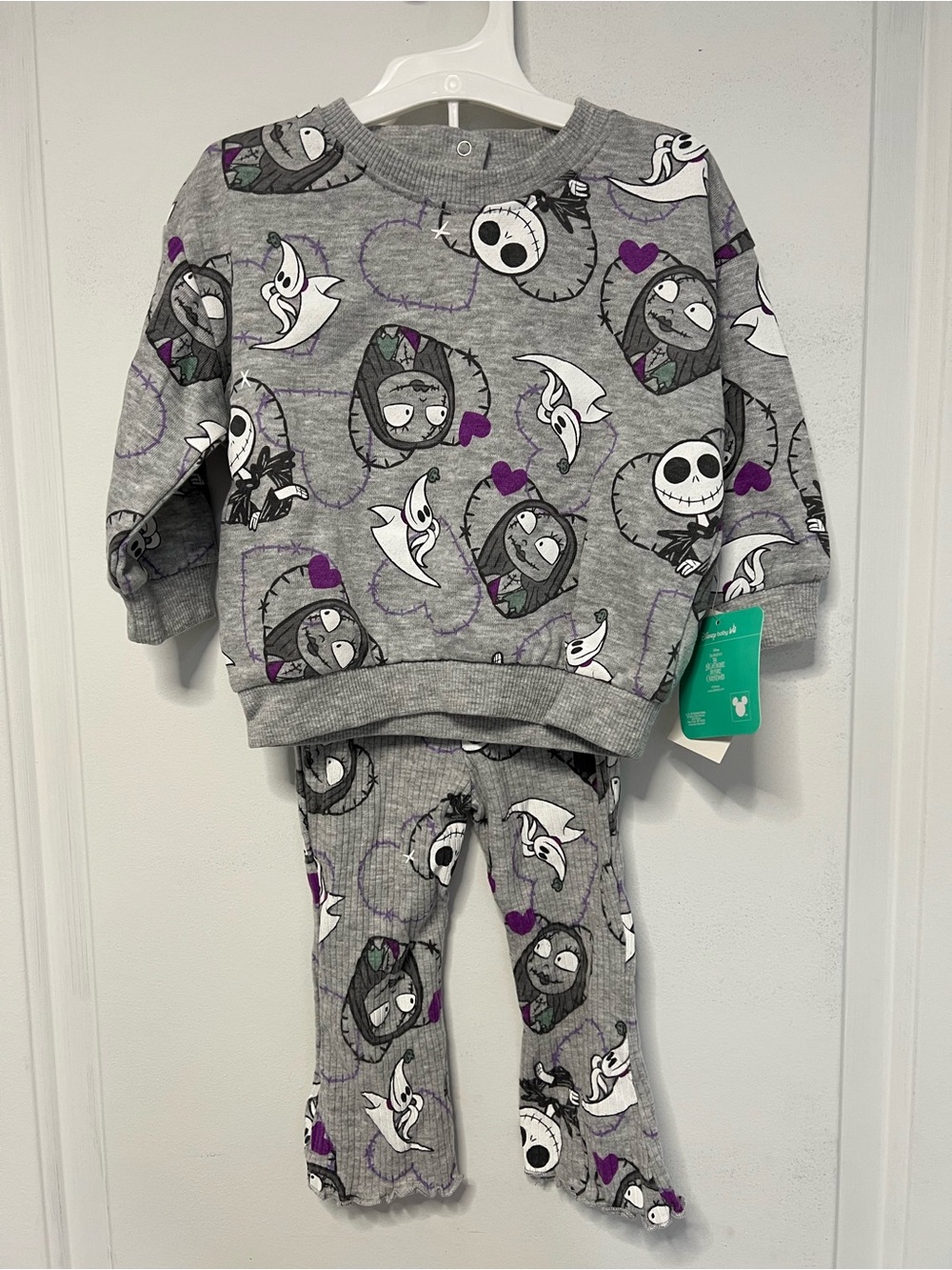 Disney The Nightmare before Christmas Jack, Sally & Zero sweatshirt & pants set